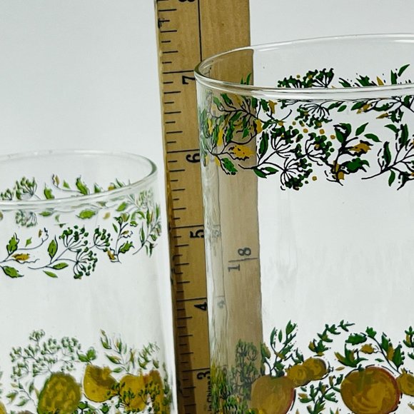 Vintage 3 Bonni Sante Glasses 1 Large 2 Medium Drinking Glasses - Picture 7 of 7
